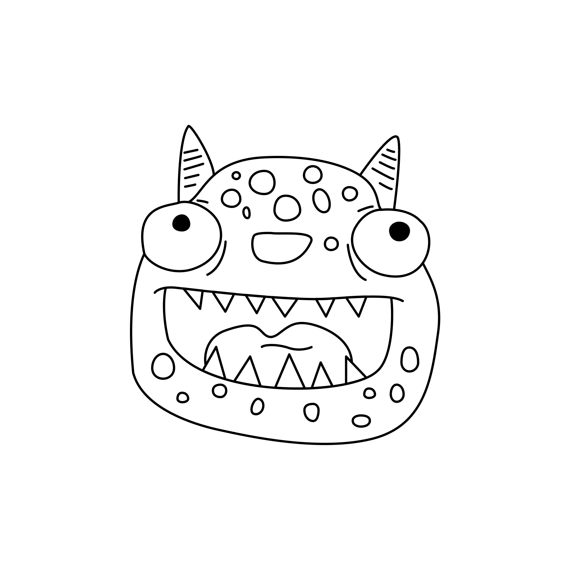 Jolly Jitter Monster_outlined